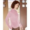 Pastte Women's 96.7% Merino Wool Semi-High Collar Pullover Sweater