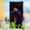Messi Beach Towel Super Soft & Absorbent Comfortable Lightweight Ideal for Travel, Outdoor, Swim, Pool, Yoga, Surf, Camping, Hiking, Gym, Gift, Holida