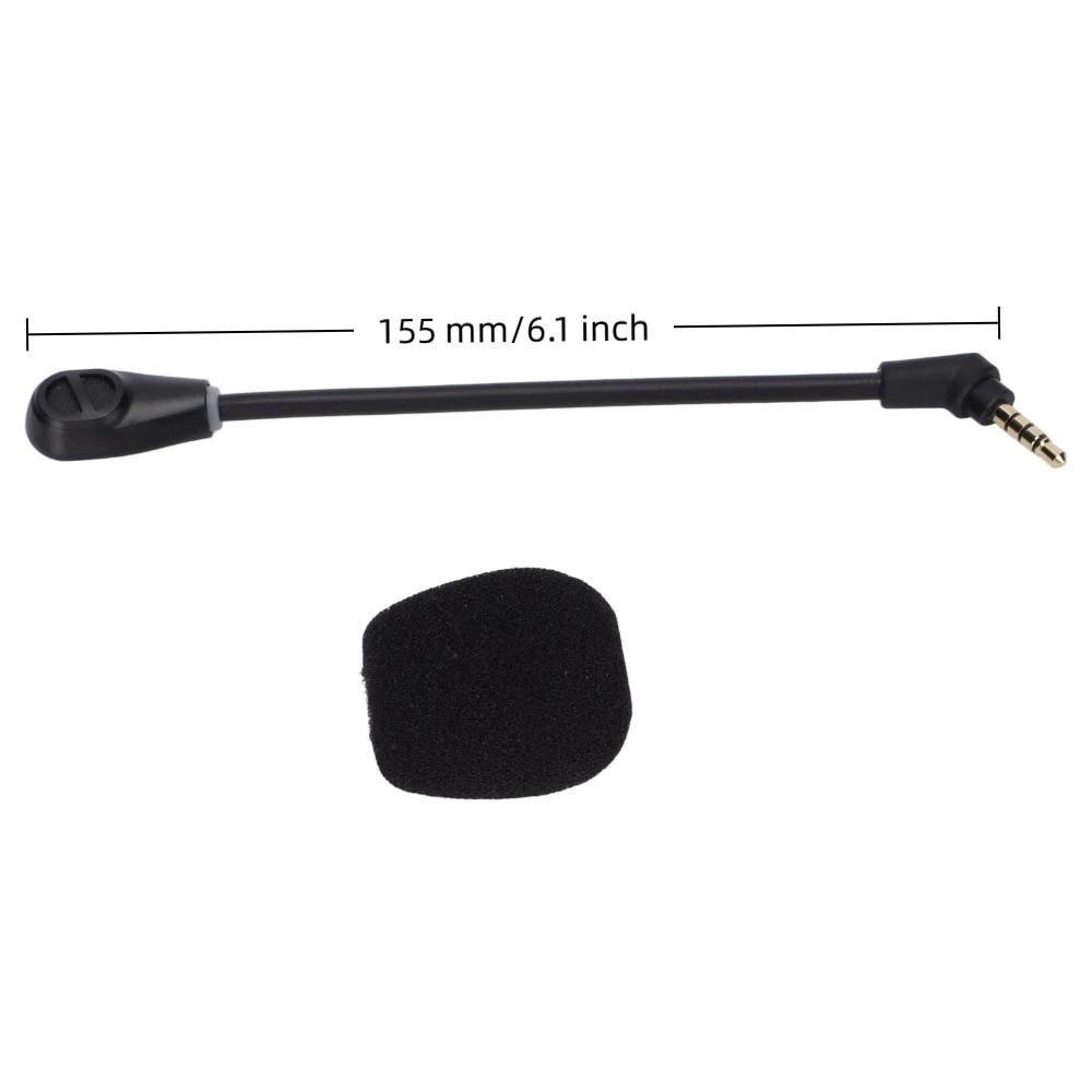 Rotatable Detachable Microphone for HyperX Cloud Flight/Hyperx Cloud Flight S Game Live Streaming