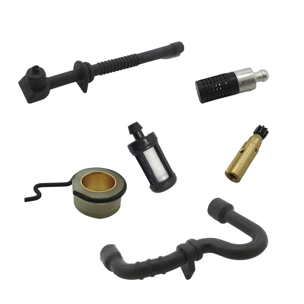 Oil Pump Worm Gear Fuel Oil Filter Line Hose Kit for Stihl MS180 MS170 MS 180 170  018 017 Chainsaw Parts 11236407102