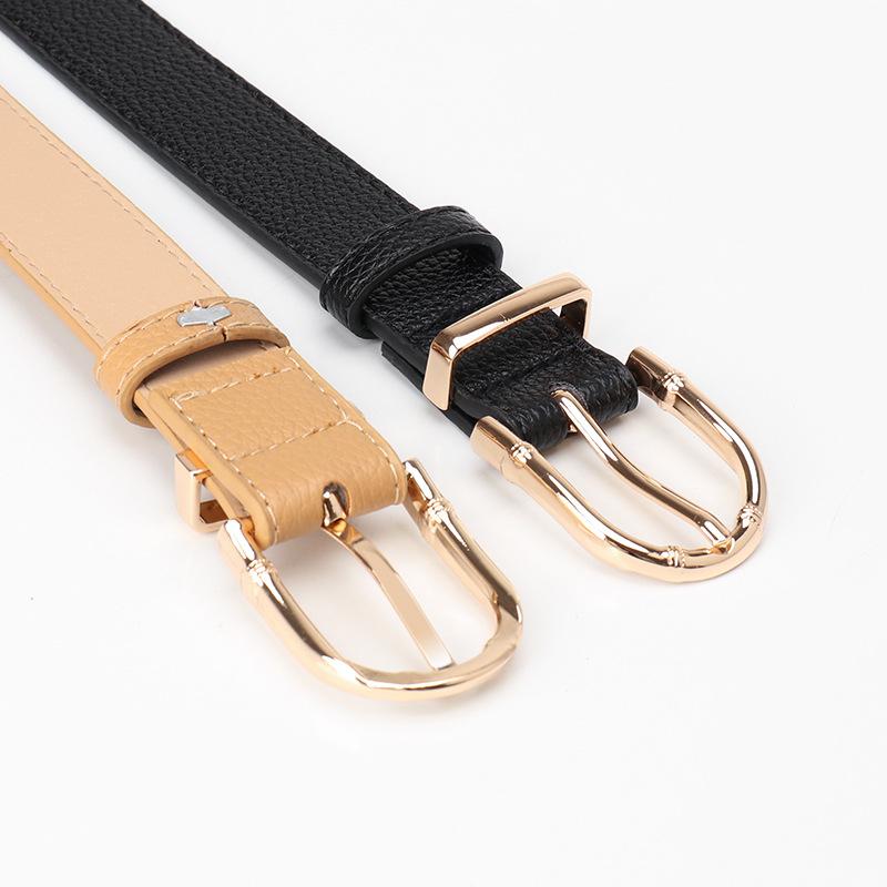 New Korean Version of Fashionable Versatile Belt Simple and Personalized Women's Belt Decorative Suit Jeans Belt Women