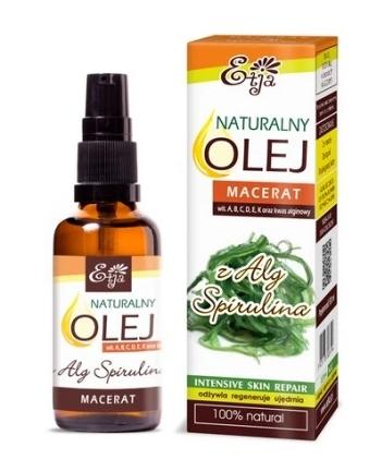 Organic Alg-Spirulina Macerated Oil, 50 Ml
