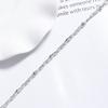 925 Silber Galvanisiert Doppellagige Kette Armband Ins Nischenschmuck Damen Hochwertig Minimalistisch Geometrisch Perlen Mode
