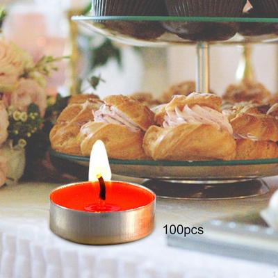 Lights Candles 100 Tea Romantic Mini Ghee Light Long Ing for Home Engagement Weddings
