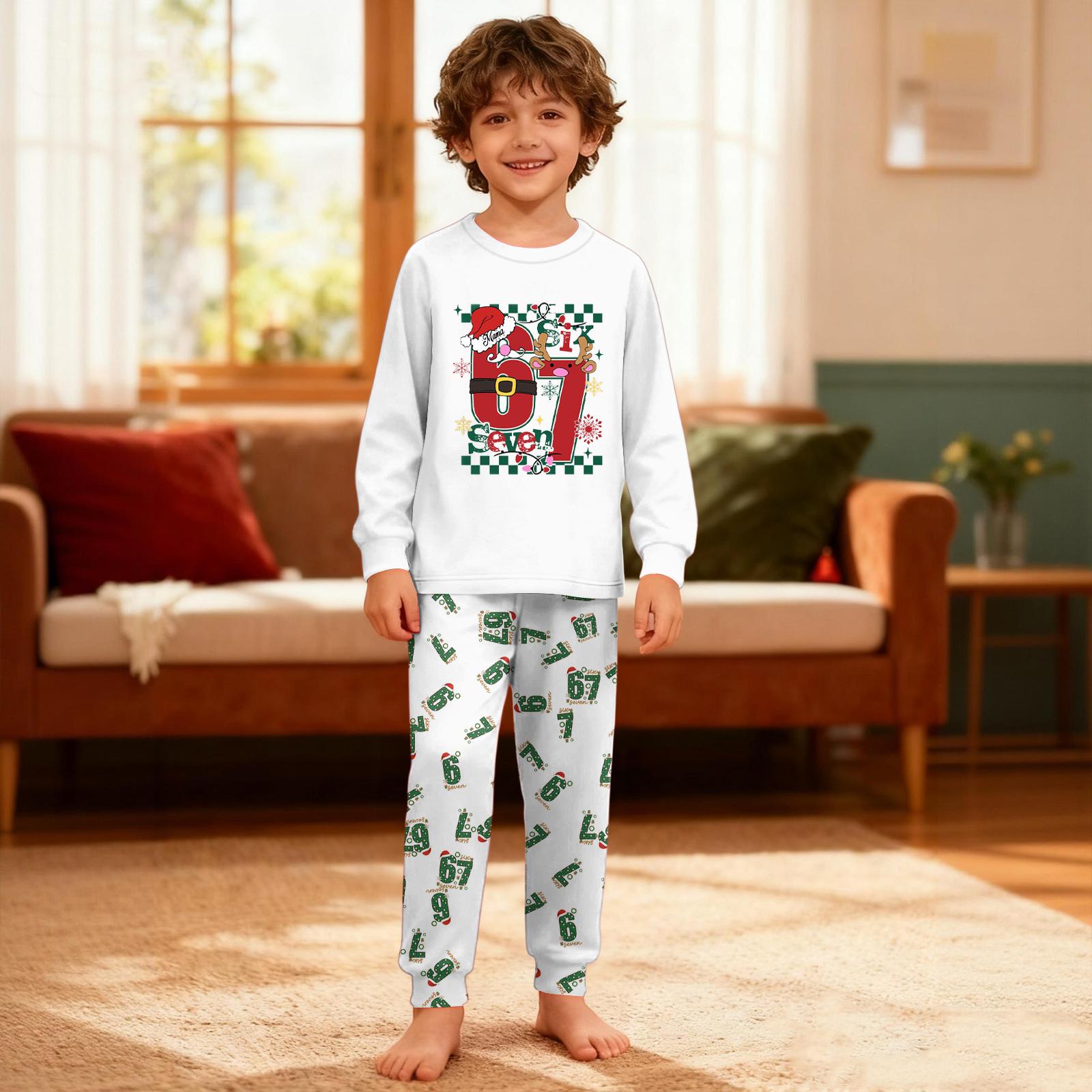 

Children s Boys And Girls Thin Two-piece Long-sleeved Pants Two-piece 130 червоний