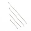 Gold-Plated 304 Stainless Steel T-Pins, 0.7mm, Various Sizes, Handcrafted DIY Jewelry Materials