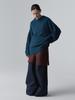 Akokeu Brushed Blend Pullover_Teal Green