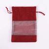 1/10PCS Washable Storage Bags Cotton Linen Burlap Gift Bags Gift Drawstring Bags  For Gift Giving