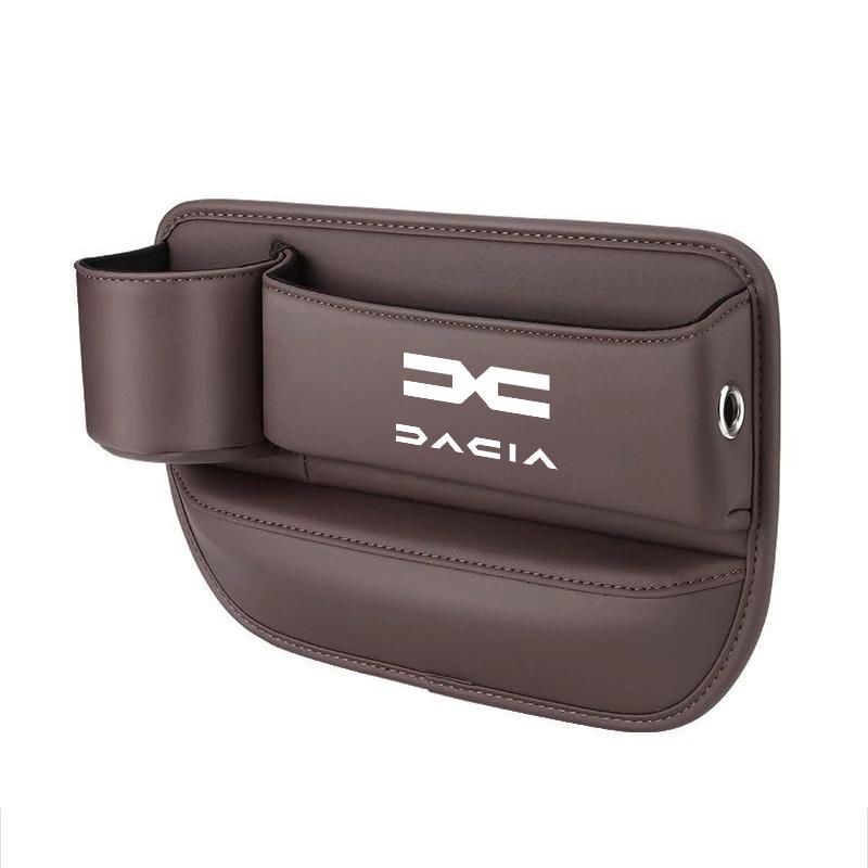 BGS1 Car Seat Gap Water Cup Holder Side Organizer Pocket For Dacia Logan Sandero Duster Lodgy Spring Jogger Dokker Stepway Bigster