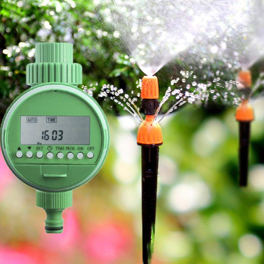 LCD Display Electronic Garden Watering Timer Automatic Irrigation Controller Intelligence Valve Watering Control Device
