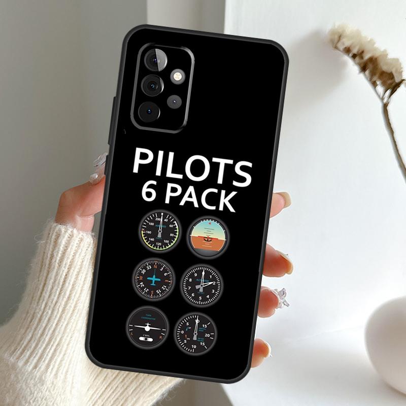 

Aircraft Helicopter Airplane Pilot Case For Samsung Galaxy A13 A33 A53 A06 A17 A56 A36 A26 A16 A15 A35 A55 A34 A54 A52 A12 A32 Samsung A26