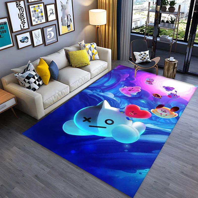 Vibrant Soul: Essence Unity Carpet Doormat Suitable for All Seasons Protective Pad Bathroom Mat Dormitory Decoration