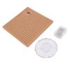 Macrame Board Set Supplies Kit with 30 T Pins for Jewelry Making Handmade Braiding Reusable Cork