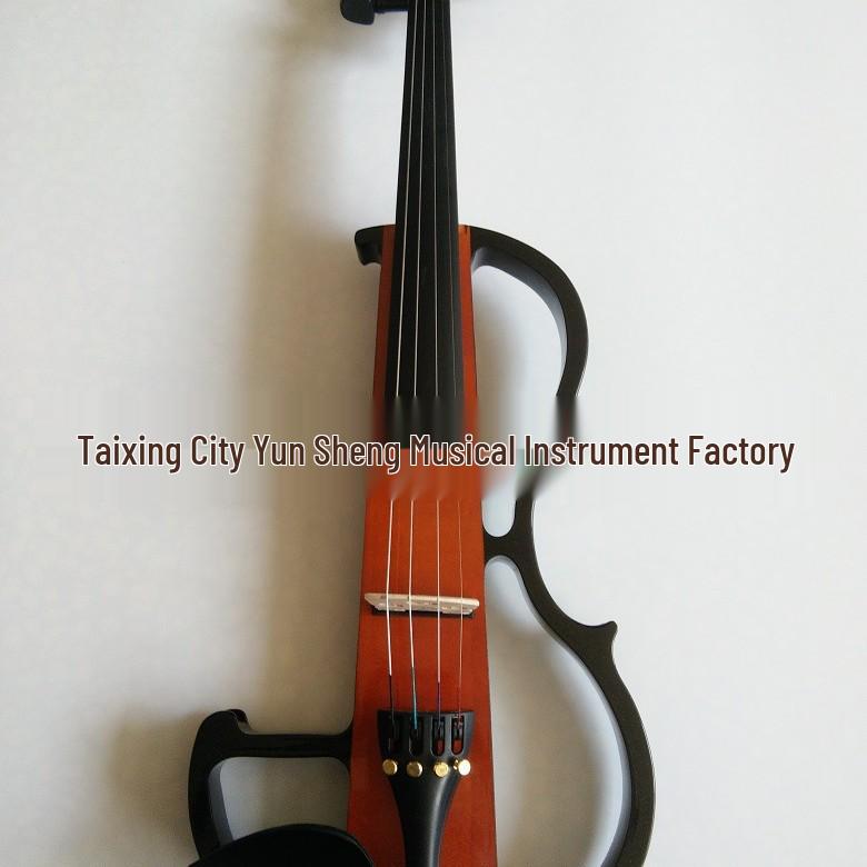 Two-Tone Handmade Electronic Violin for Beginners