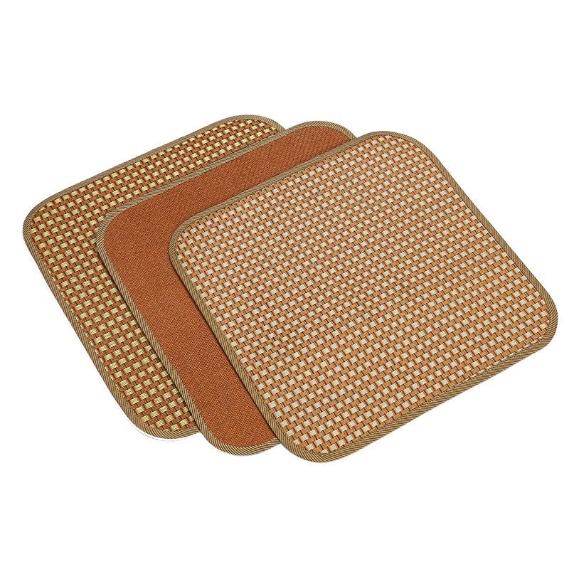 Summer Cooling Rattan Seat Cushion for Office, Car, or Sofa