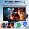9' Wireless CarPlay & Android Auto Touchscreen with Bluetooth, FM, GPS, Voice Control, Hands-Free Calling