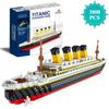 Mini Titanic Ship Model Building Blocks 3D Puzzle DIY Educational Titanic Toys for Adults and Kids  Birthday Gift