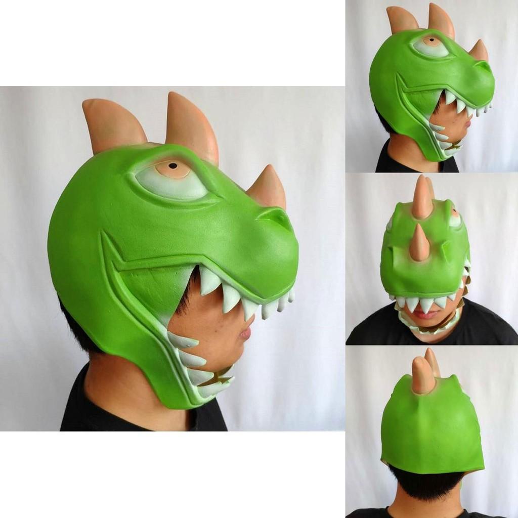 Latex Dinosaur Headgear For Halloween Costume Masks And Party Decor