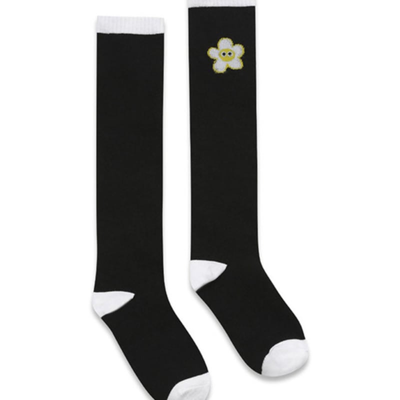 Macky Coloring Daisy Knee Socks
