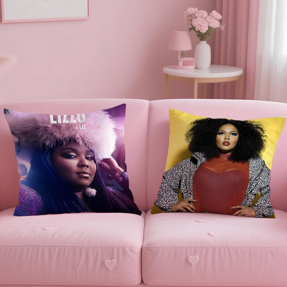 L-Lizzos Singer Hot Cushion Cover Comfortable Reversible Pillow Cover Ideal For Car Sofa Bedroom & Beyond