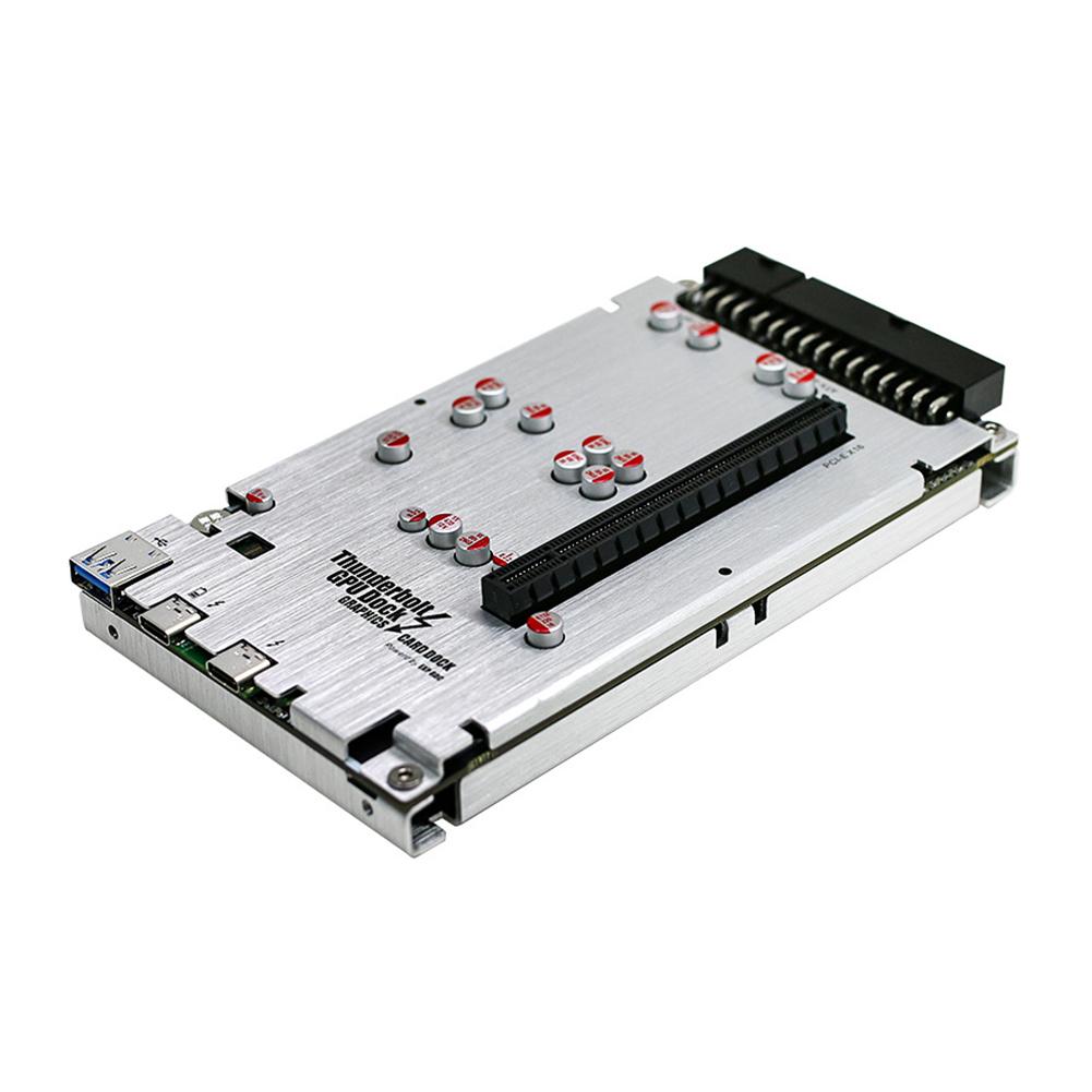 TH3P4G3 Mini Thunderbolt-Compatible GPU Dock 85W PD Charging Graphics Card Dock 40Gbps for Laptop To External Graphic Video Card