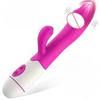 Krachtige Konijn Vibrator Dildo Dubbele Vibratie G-spot Clitoris Stimulatie Masturbators Vaginale Massager Volwassen Voor Vrouwen Seks Speelgoed