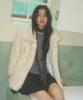 Illigo Shearling Fur Jacket Ivory