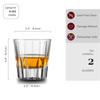 Edo Whiskey Glasses Coffee Glasses Handmade Gift for Bourbon Lovers Style Vintage Style Drinking Glasses