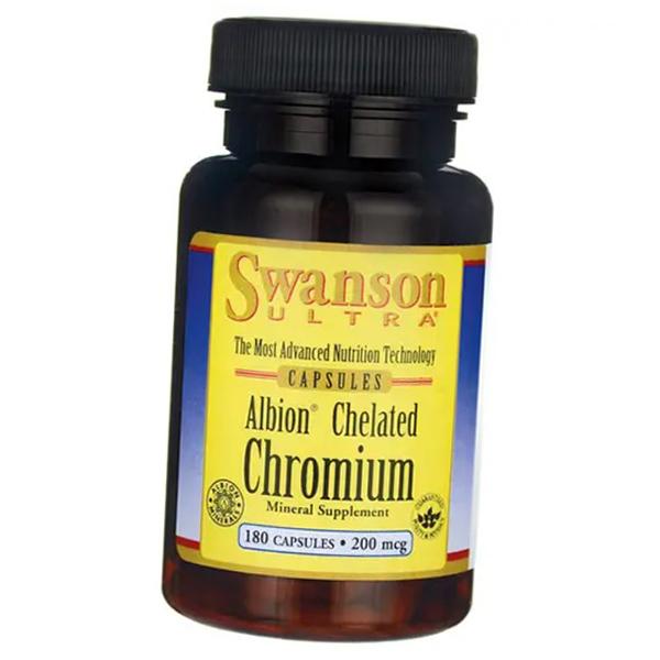

Хелат амінокислоти хрому, Albion Chromium 200, Swanson 180капс (36280086) 180caps