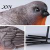 Realistic Wildlife Statues 2Pcs Outdoor Garden Bird Ornaments, Pastoral Figurine, Gift for Lovers Weatherproof Lifelike Animal Sculpture Courtyard