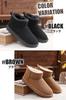 Sheepskin Snow Boots and Brown Sheepskin Size 27cm [uateeff] Men's (Fluffy Warm) Boots,