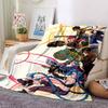 1Pc Space Duel Cosmic Clash Blanket For Couch Bed Plush Cozy Fuzzy Blanket Super Soft Warm Blankets For Fall And Winter 091818