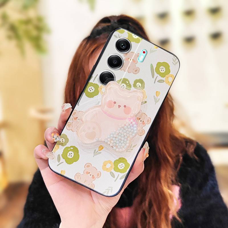 TPU Phone Lens Protection Phone Case For Tecno Camon40 4G/CM5 Waterproof Skin Feel Silicone Back Cover Simplicity Cute
