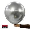 18-Inch Metallic Gold & Silver Latex Balloons for Weddings and Celebrations