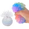 Vibrant 6.5Cm Multi-Colored Pectin Pinch The Rainbow Bead Pressure Reducing Vent Ball Decompression Toy Tpr Pinch Le Grape Ball Adult Toys