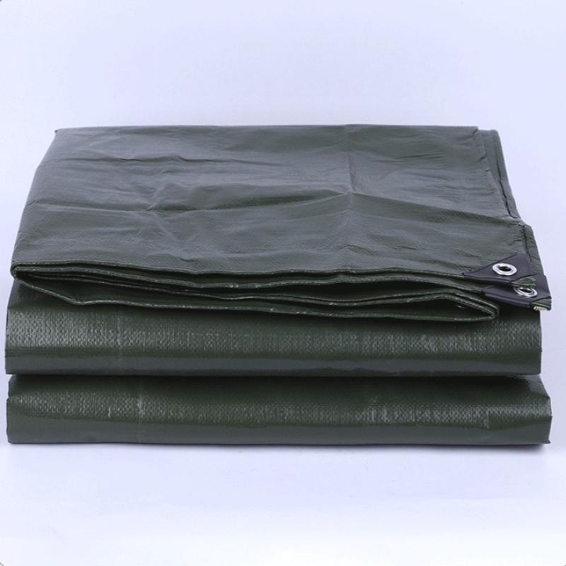 1pcs Outdoor PE Tarpaulins Waterproof Sunscreen Tarpaulin Wear Resistant Anti-aging Oilcloth Universal Covering Cloth for Construction Site Trucks