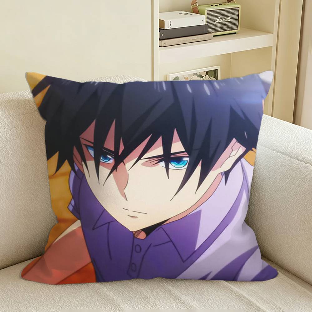 OPIrregular at Magic High School Square Sofa Pillow Cover Solid Color Living Room Home Decor Cushion Case