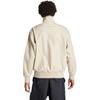 adidas Originals Adicolor Serie Drie Strepen Opstaande Kraag Ritssluiting Logo Synthetisch Leer Jas Mannen Jas Beige IZ4036
