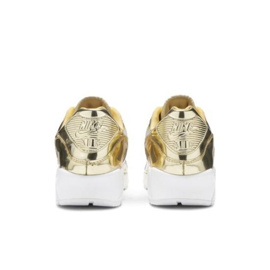 Nike Air Max 90 'Metallic Pack - Gold' CQ6639-700 Women's Shoes