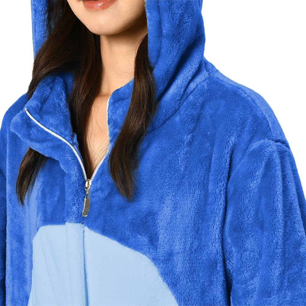 OLAOLA Dinosaur Kigurumi Pajamas for Animal Fluffy Winter Cute Loungewear for Warm and Warm for Cold Weather Flannel Material L Adults, Cosplay,