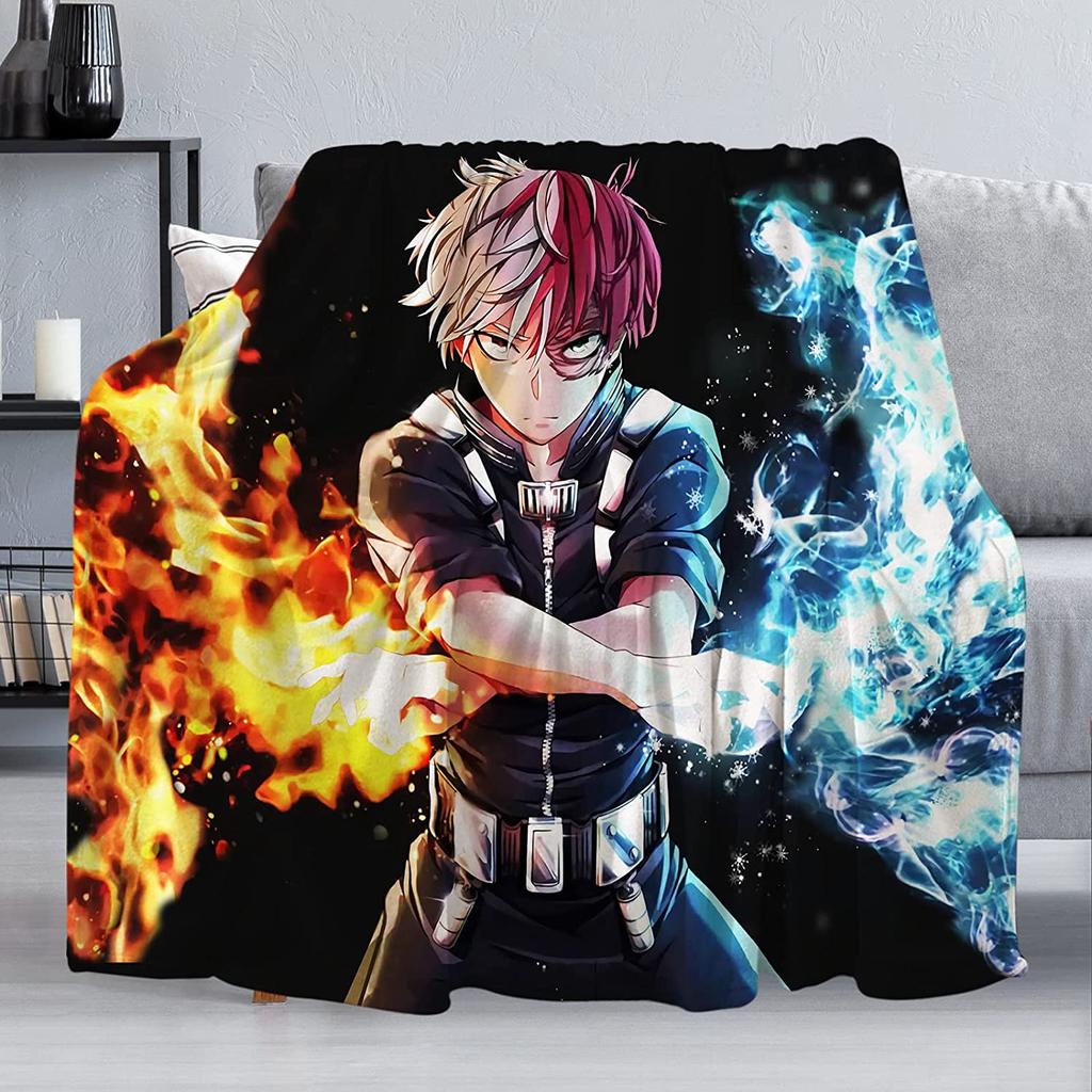My Hero Academia Blanket Throw Blanket,for Bed Sofa Camping,for ACA-Demia Cold Cinema Or Travel Gift for Your Family and Friend