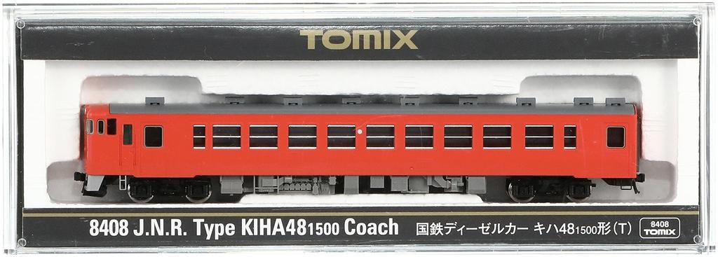 TOMIX N-Spur Kiha T 8408 Eisenbahnmodell Dieseltriebwagen 48-1500