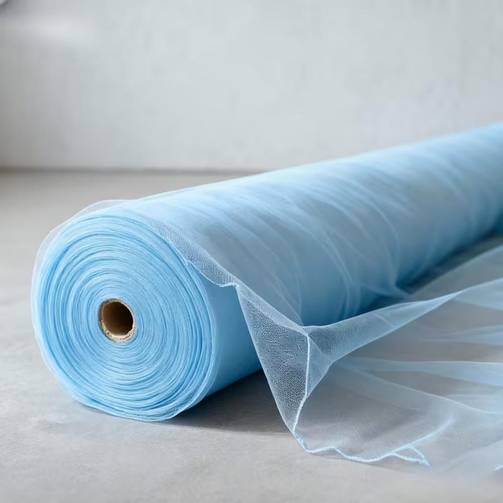 15/30cm Width Tulle Mesh Ribbon DIY Craft Tulle Fabric Ribbon Roll Netting Spool  Baby Shower