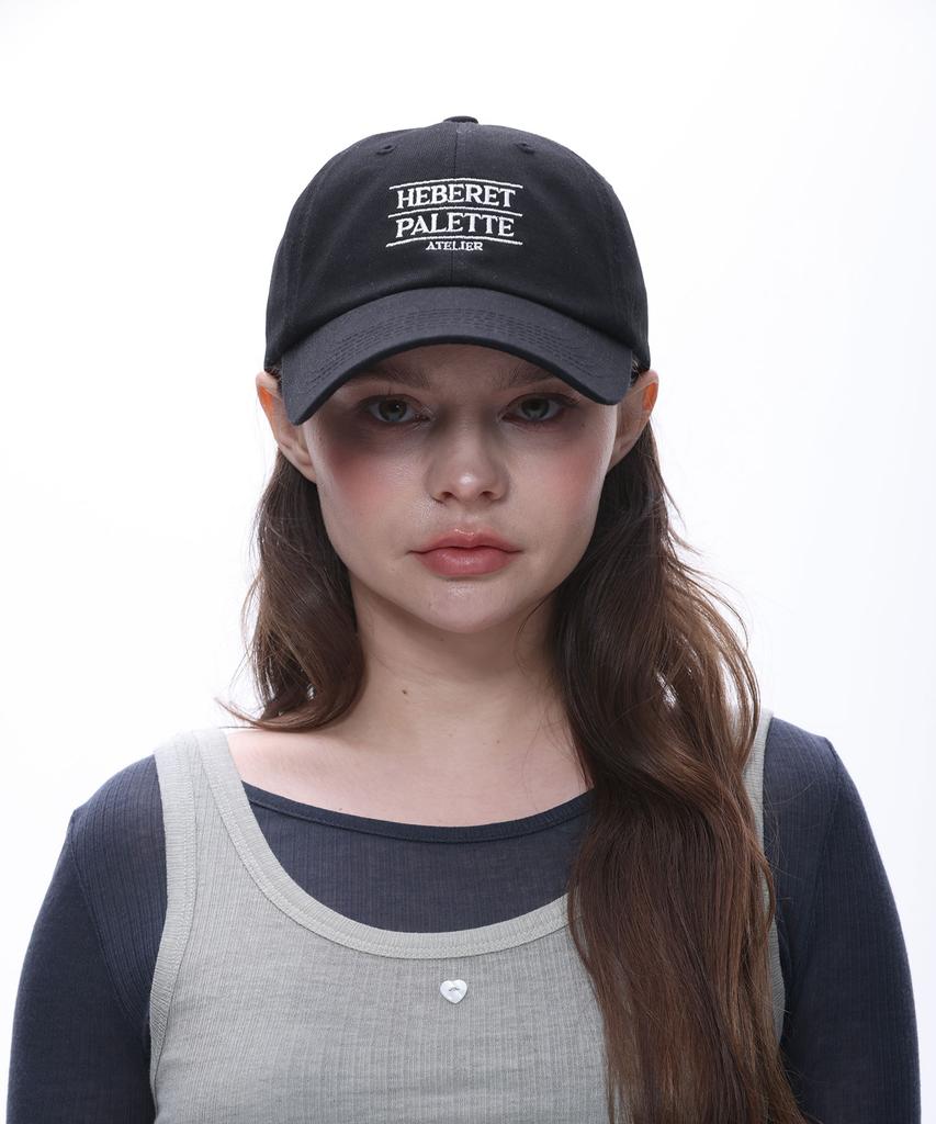 Hebeles Palette Washed Ball Cap - Black