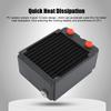 Computer Water Cooling Copper Radiator 3 Layer 12 Tube PC Cooler Heatsink 120mm G1 4
