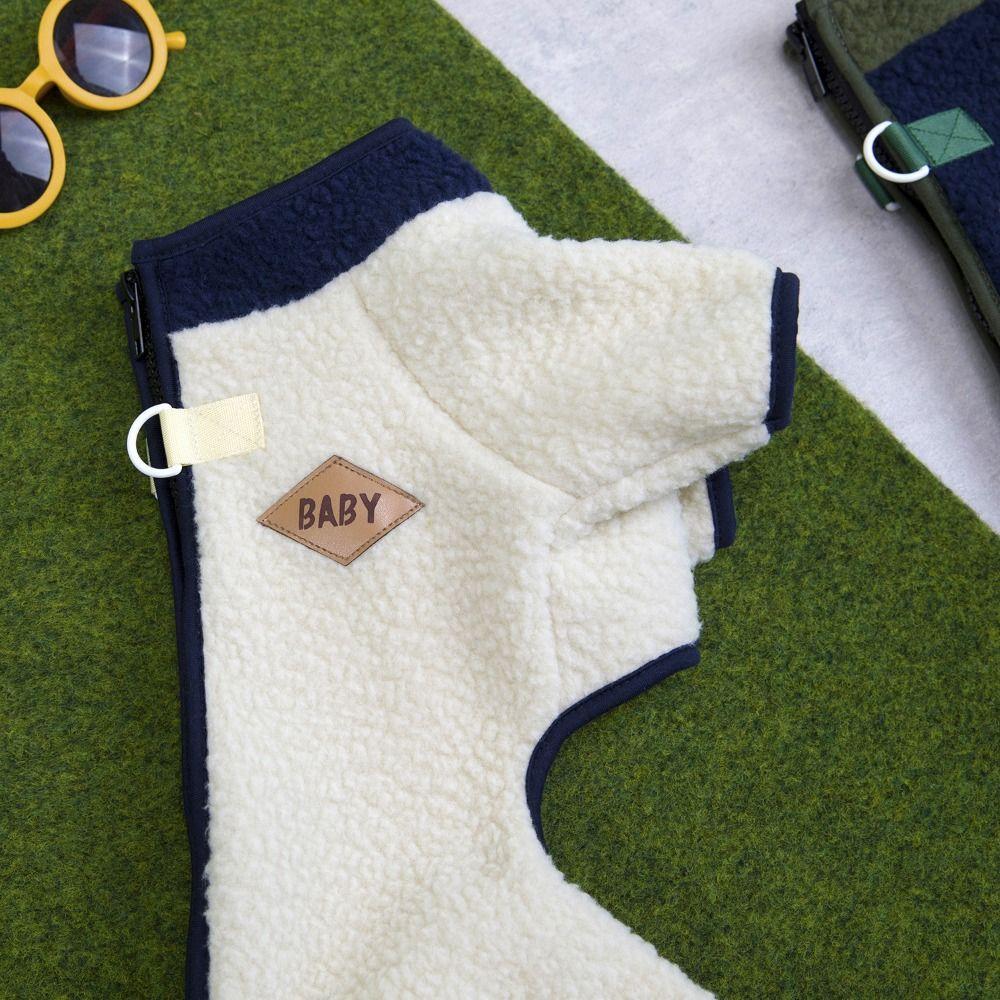 Cute Warm Dog Four Legged Clothes Breathable Zipper Pet Jumpsuit Soft Winter Dog Costume Cold Weather