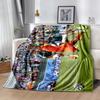 Football Match Progress Blanket Ultra-Soft Suitable for Office Seaside Bedding for All Seasons Modern Style Birthday Christmas Gift Blanket