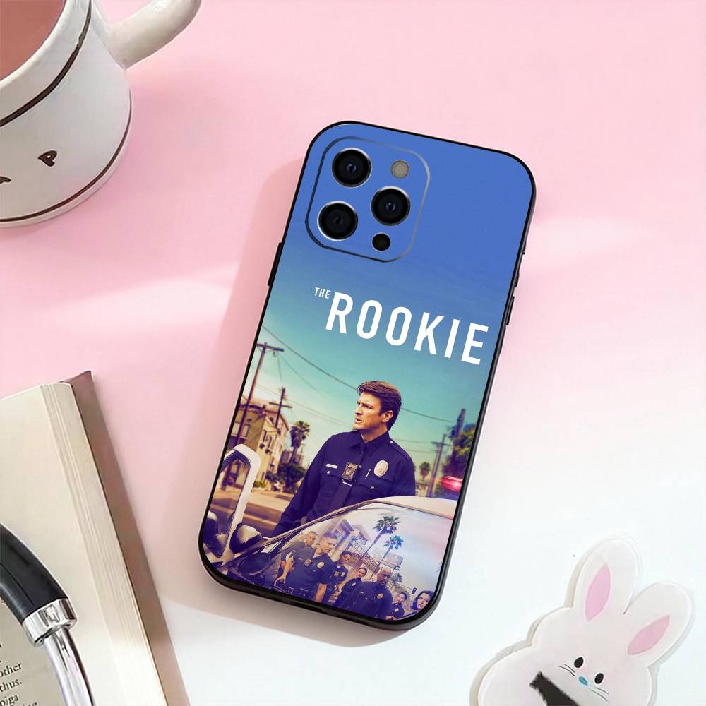 TV The R-rookie   Phone Case For iPhone 17,16,15,14,13,12,11 Plus,Pro Max,Soft Silicone Black Cover