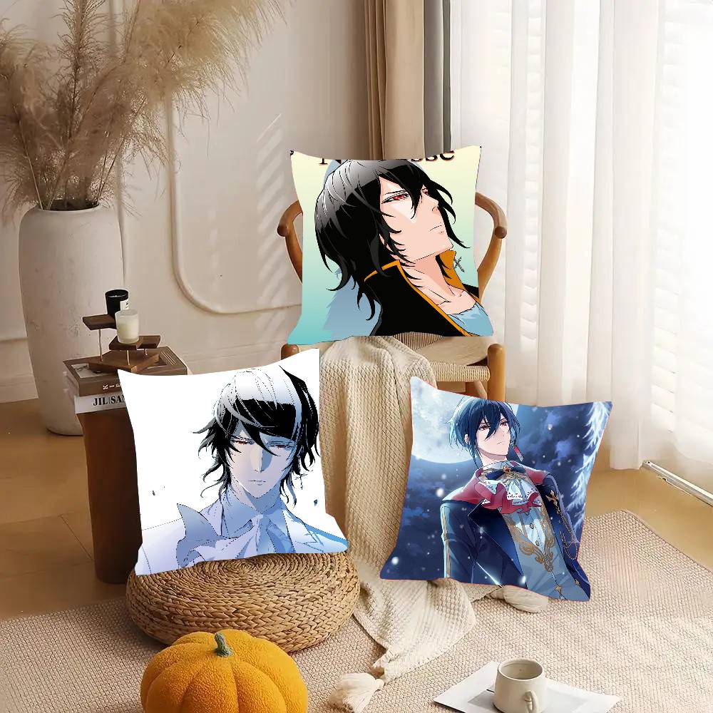 Noblesse Anime Pillow Case Fashion Square Pillowcase Bedroom Sofa Room Ins Decoration Leisure