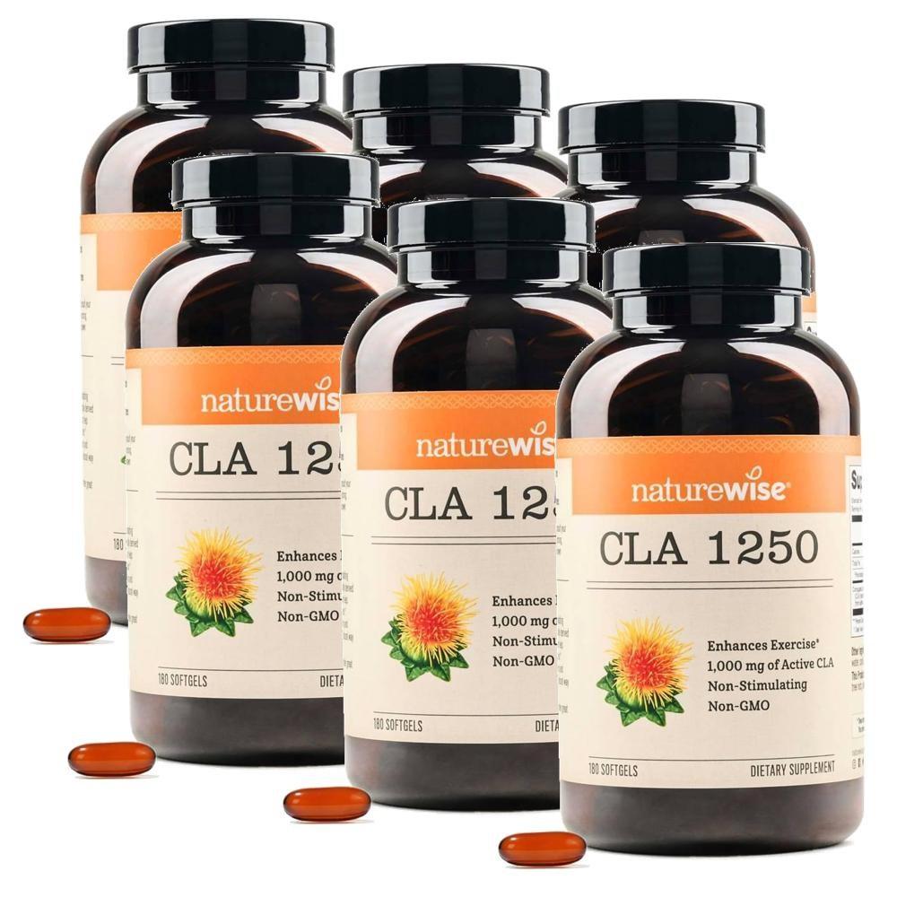 NatureWise CLA 1250 Softgels 6 Pcs Ingredients: May Be Subject To Change At the Manufacturer’s Discretion. For the Most Accurate | 6 Pcs